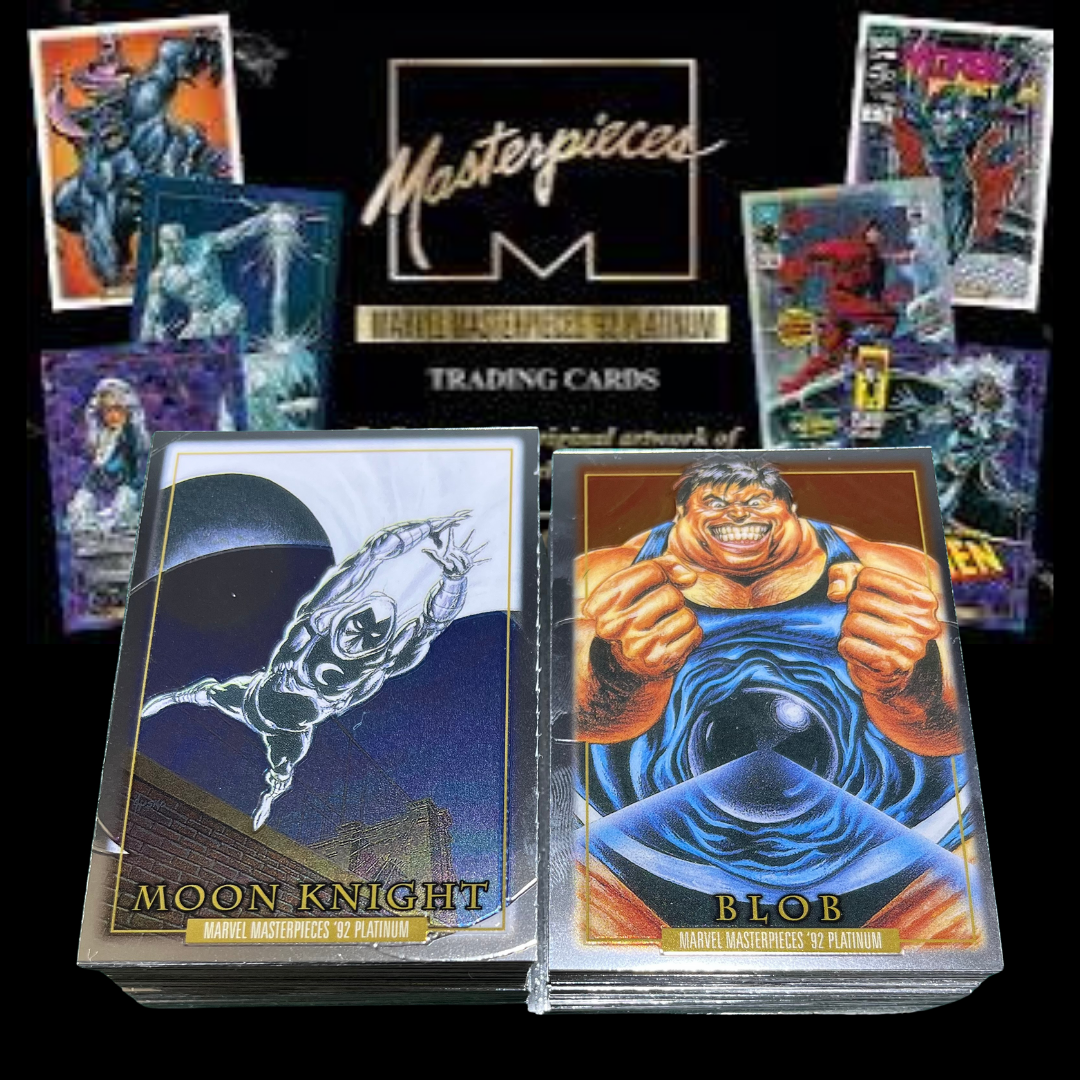 Marvel Masterpieces Platinum’92 100 Card Base Set