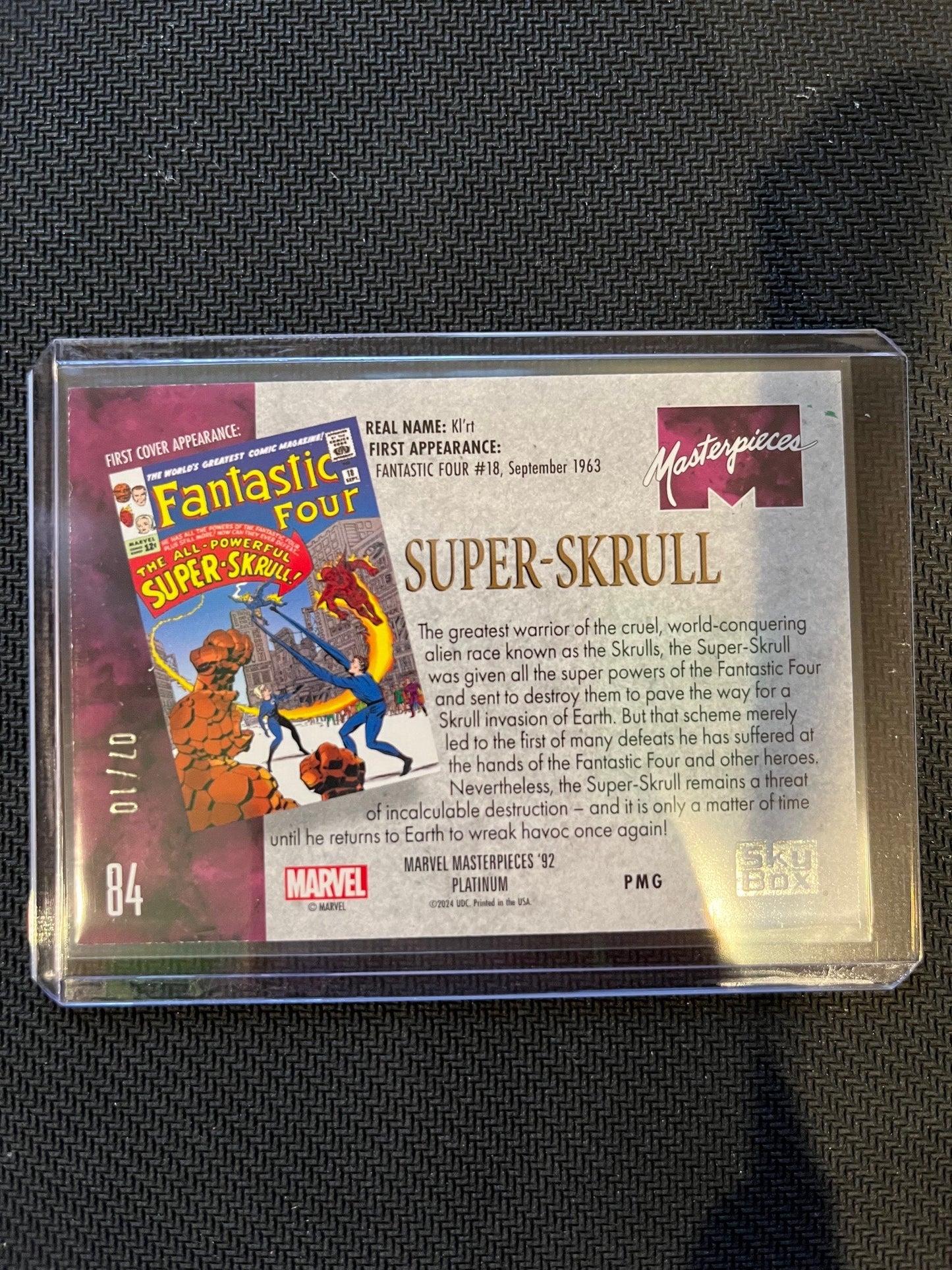 Super Skrull Green PMG 07/10 RARE
