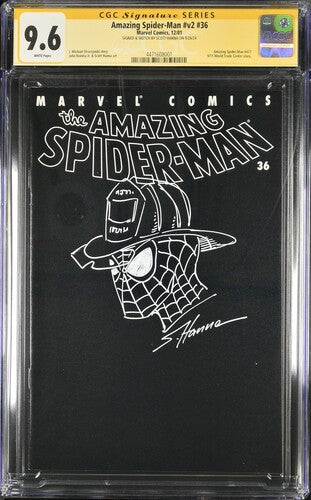 Amazing Spider Man V2 #36 *911 Tribute Sketch by Scott Hanna