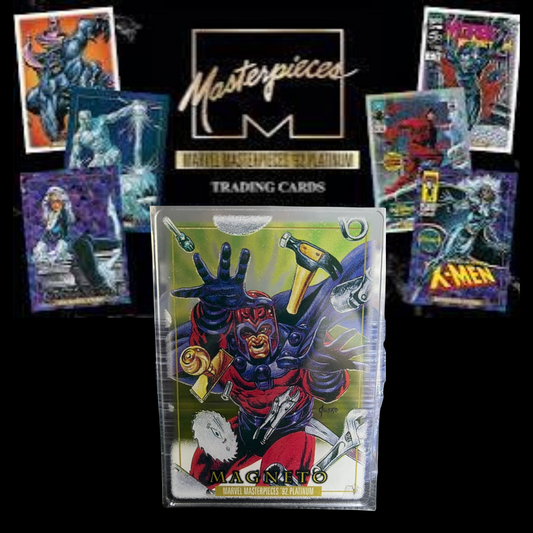 2024 Upper Deck MARVEL PLATINUM MASTERPIECE 92 MAGNETO PLEXI PARALLEL SSP #49